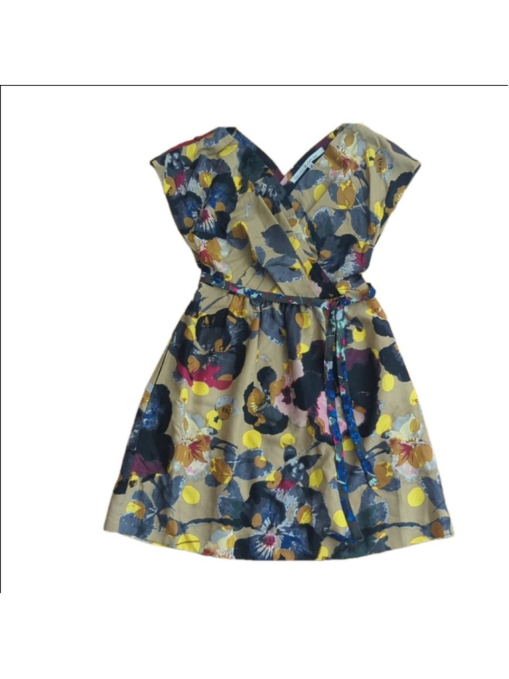 Rachel Roy Floral Mini Dress XS - Picture 2 of 12
